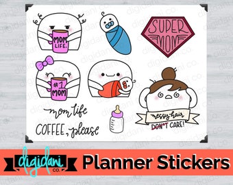 Digital Planner Sticker - MOM LIFE