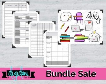 Digital Planner Sticker - SCHOOL BUNDLE (student/teacher)