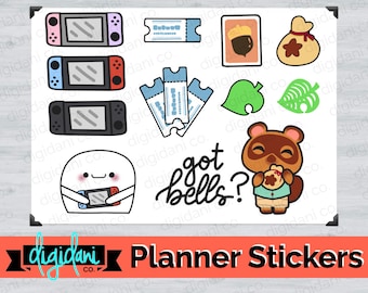 Digital Planner Sticker - ACNH & NINTENDO SWITCH