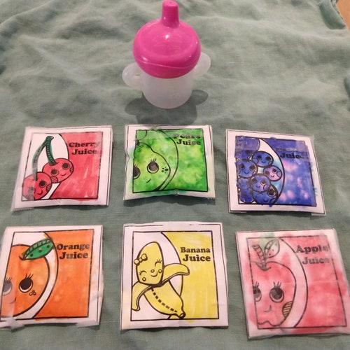 Baby Alive Doll Food Packets 6 Packets - Etsy