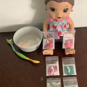 Baby Alive Doll Food Packets (6 Packets) - Etsy