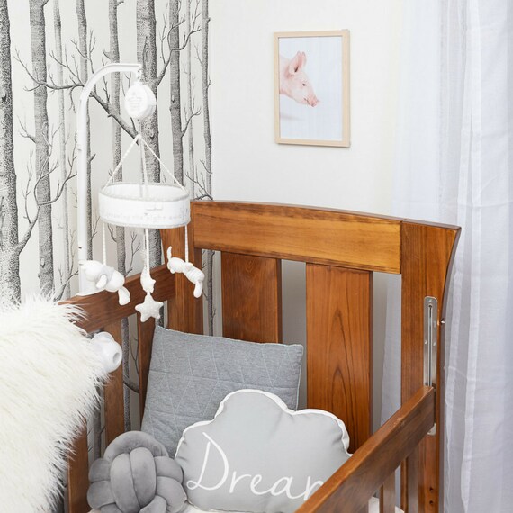 pig themed baby nursery