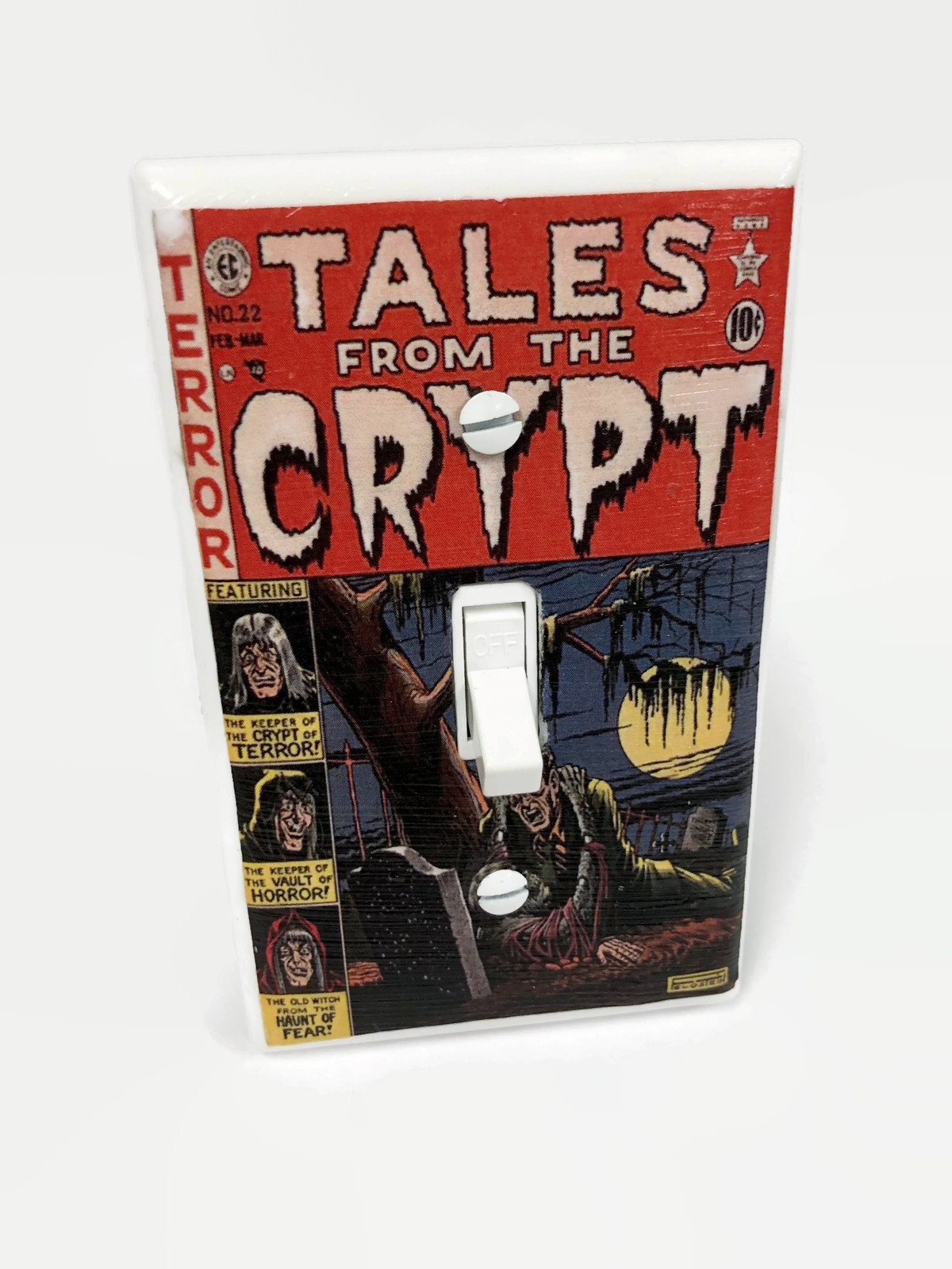 Tales From the Crypt Light Switchplate Horror Movie Etsy