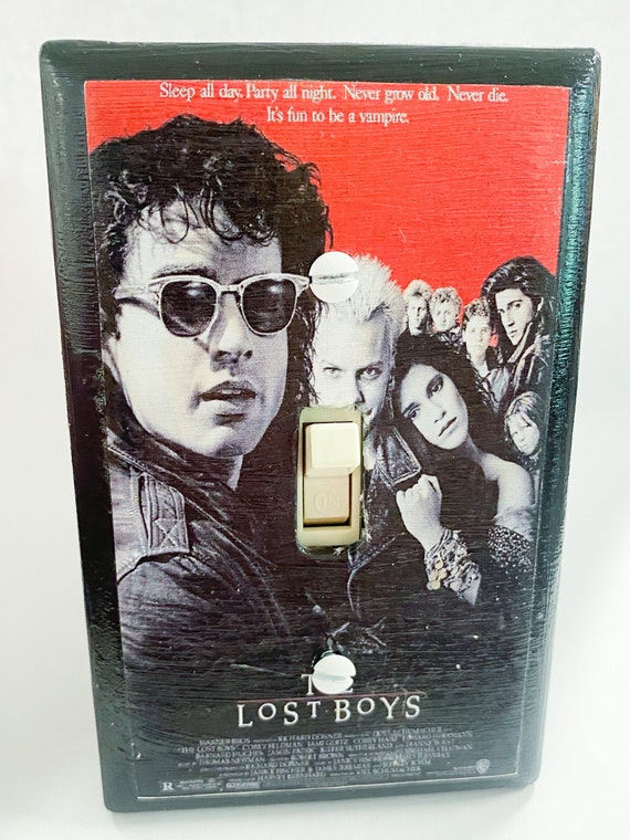 The Lost Boys Light Switchplate, Vampire Movie, Horror Movie Memorabilia, Light Switch Cover, 80s Horror, Housewarming Gift for Horror Fan