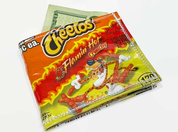 Recycled Cheetos Wallet Chester Cheetah 