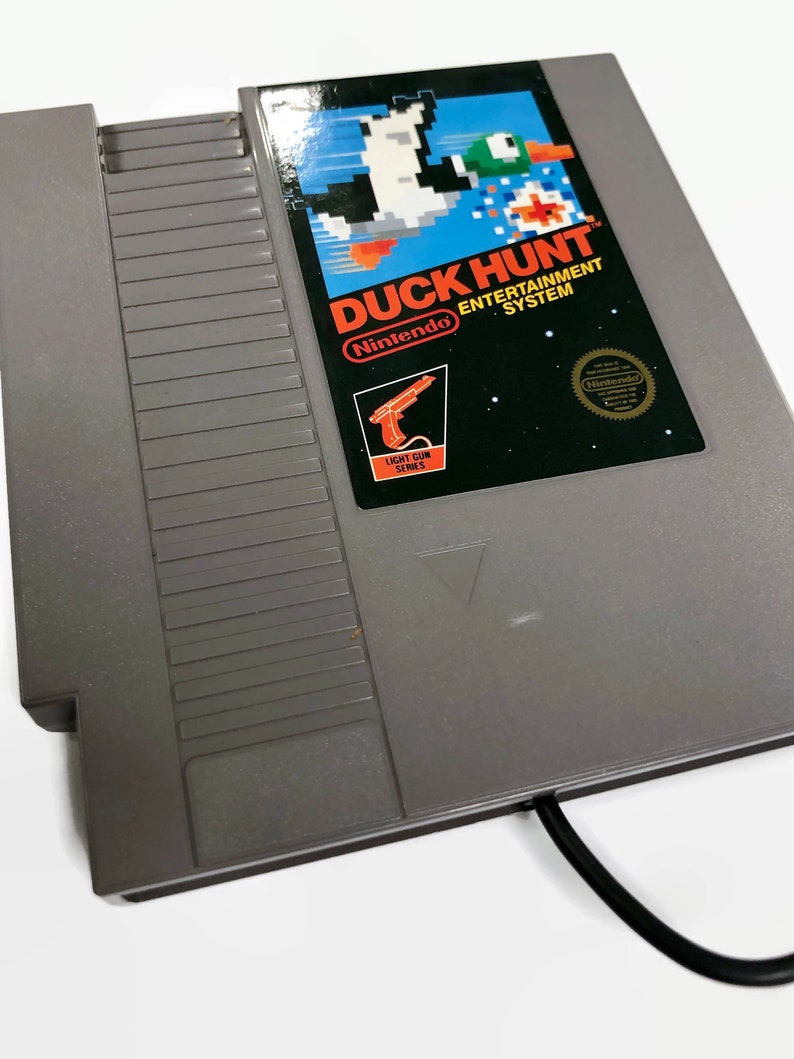 Duck Hunt Nintendo Game Cartridge Wireless Phone Charger Retro Etsy