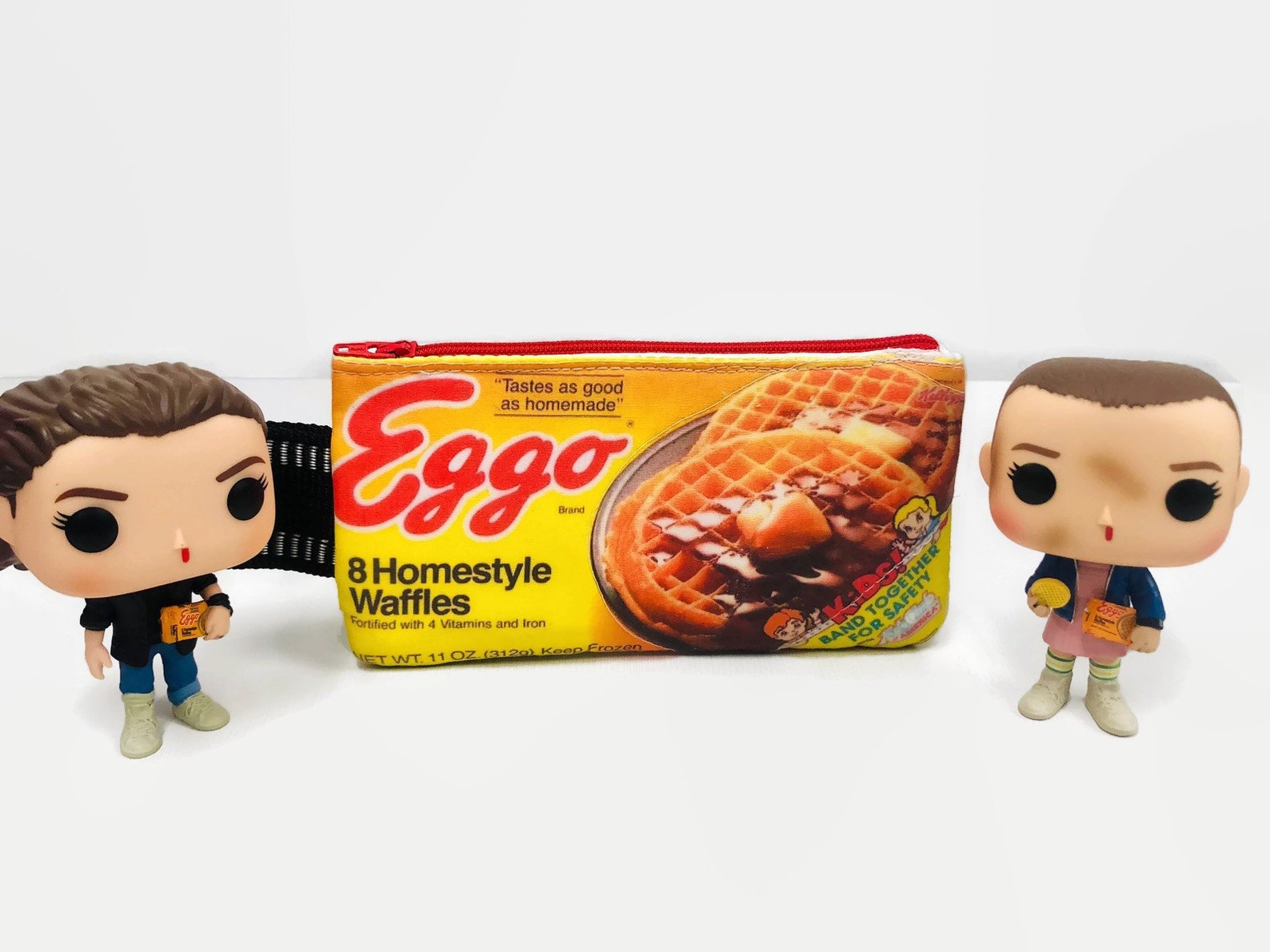 80s Eggo Mini Waffle Change Purse Stranger Things 80s Purse Etsy