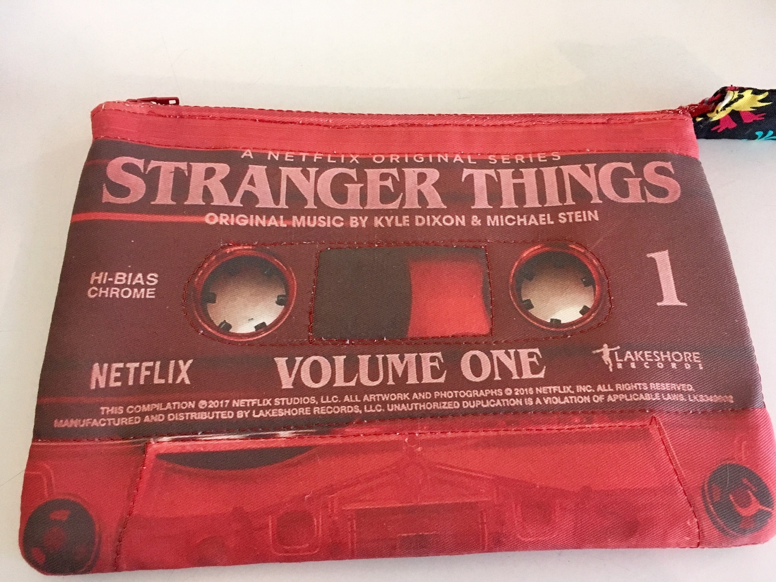 Stranger Things Soundtrack 80s Cassette Tape Clutch Red Purse Etsy