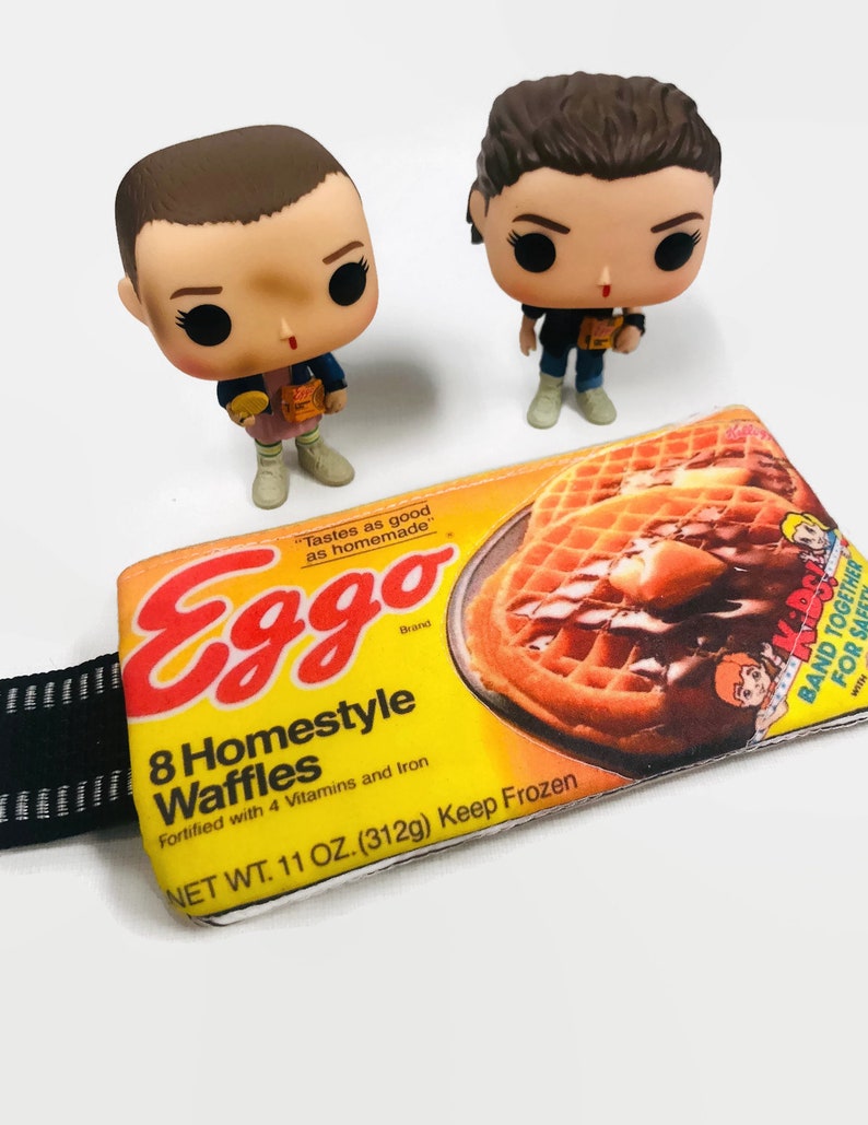 80s Eggo Mini Waffle Change Purse Stranger Things 80s Purse Etsy