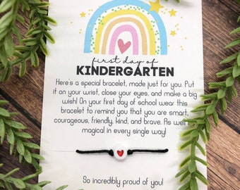 First Day of School Bracelets | Kindergarten Bracelets | First Day of School | Kindergarten | Back to School | Back to School Gifts