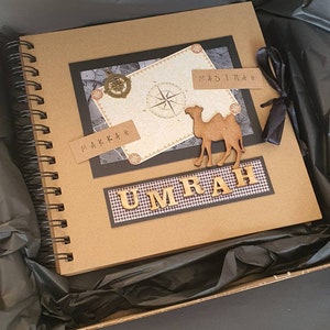 Umrah/Hajj Scrapbook/Umrah Gift/Hajj Gift/Umrah Mubarak/Hajj Mubarak/Umrah Journal/Hajj Journal/Umrah Memory book/Umrah keepsake