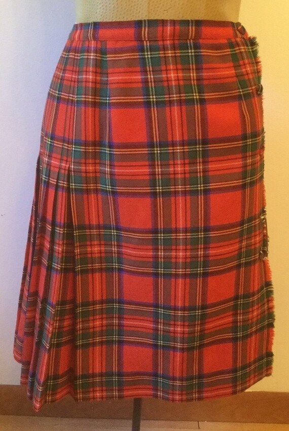 wool kilt skirt