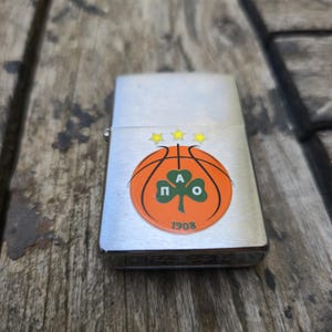 zippo lighter vintage  P.A.O 2007