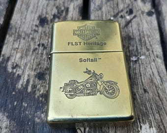 accendino zippo ottone Harley Davidson