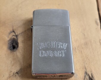 accendino zippo vintage sottile