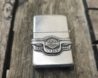 Zippo tändare vintage Harley Davidson