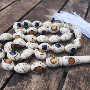 75G vintage camel bone  tesbih