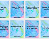 Self-Love Affirmation Cards