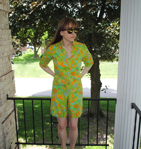 70s romper outfit