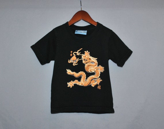 Vintage Dragon T-shirt Size 4T Toddler 