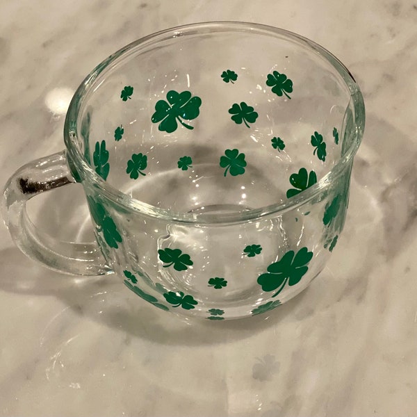 Mug de la Saint-Patrick, tasse à café, cadeau de la Saint-Patrick, tasse porte-bonheur