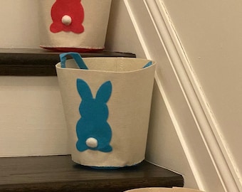 Panier de Pâques personnalisé, Panier de Pâques personnalisé, Panier de Pâques pour enfants, Panier de Pâques pour garçon fille, Panier de Pâques lapin, Panier avec nom