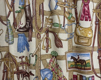 Curtains out of Jockey Club Straw Beige - Pair of 2 panels - Extra wide , extra long available - 4000+ fabrics at BestFabricStore.com