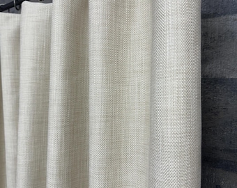 Curtains out of Zanzibar Parchment - Pair of 2 panels - Extra wide , extra long available - 4000+ fabrics at BestFabricStore.com