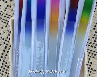 Glass Nail File - Assorted Colors