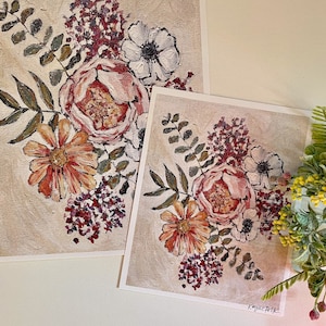 Goodness— PRINT, “Fruit of the Spirit Collection”, floral, print of original art on watercolor paper