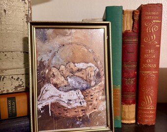 Two Fish Five Loaves Art Print, Bring Your Basket, Jesus Feeds Five Thousand