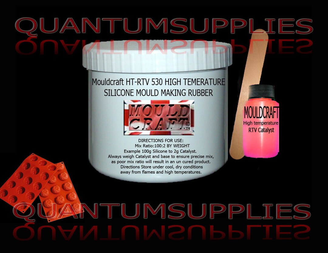 Mouldcraft Htrtv 530 Shore A30 1kg High Temperature Silicone Mould