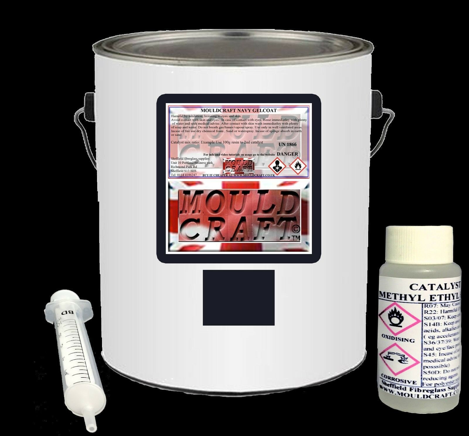 Navy Blue Gelcoat 5kg Kit for Fibreglass Moulds / Etc. Marine Etsy