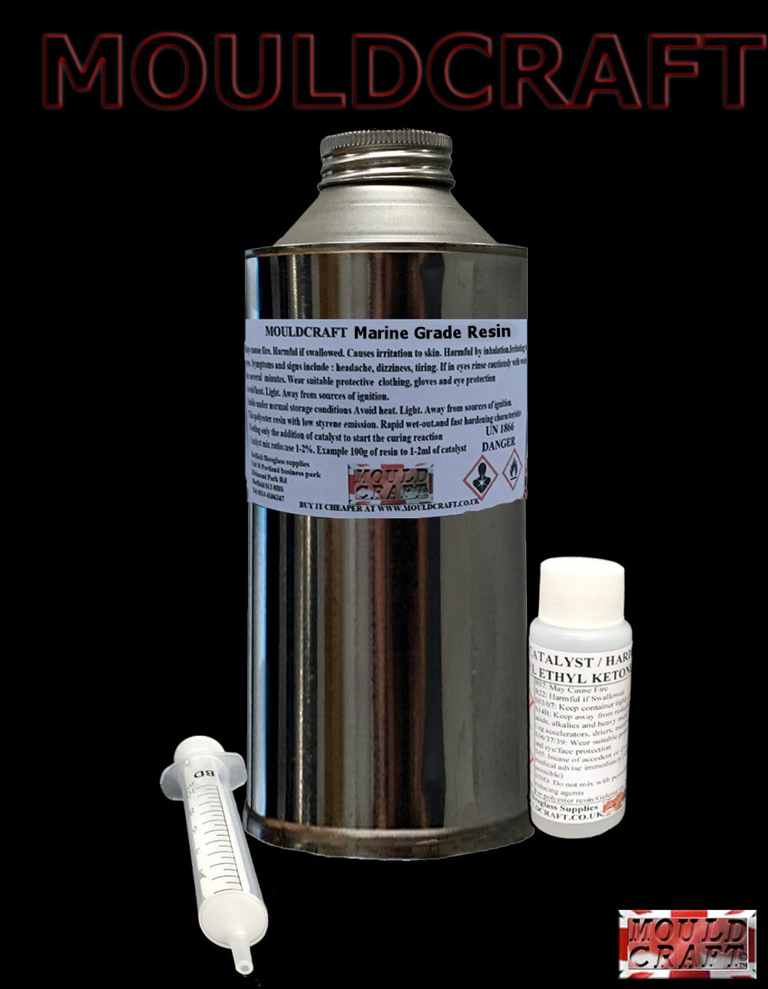 1kg Marine Grade Polyester Resin Hardener Kit Fibreglass Etsy UK