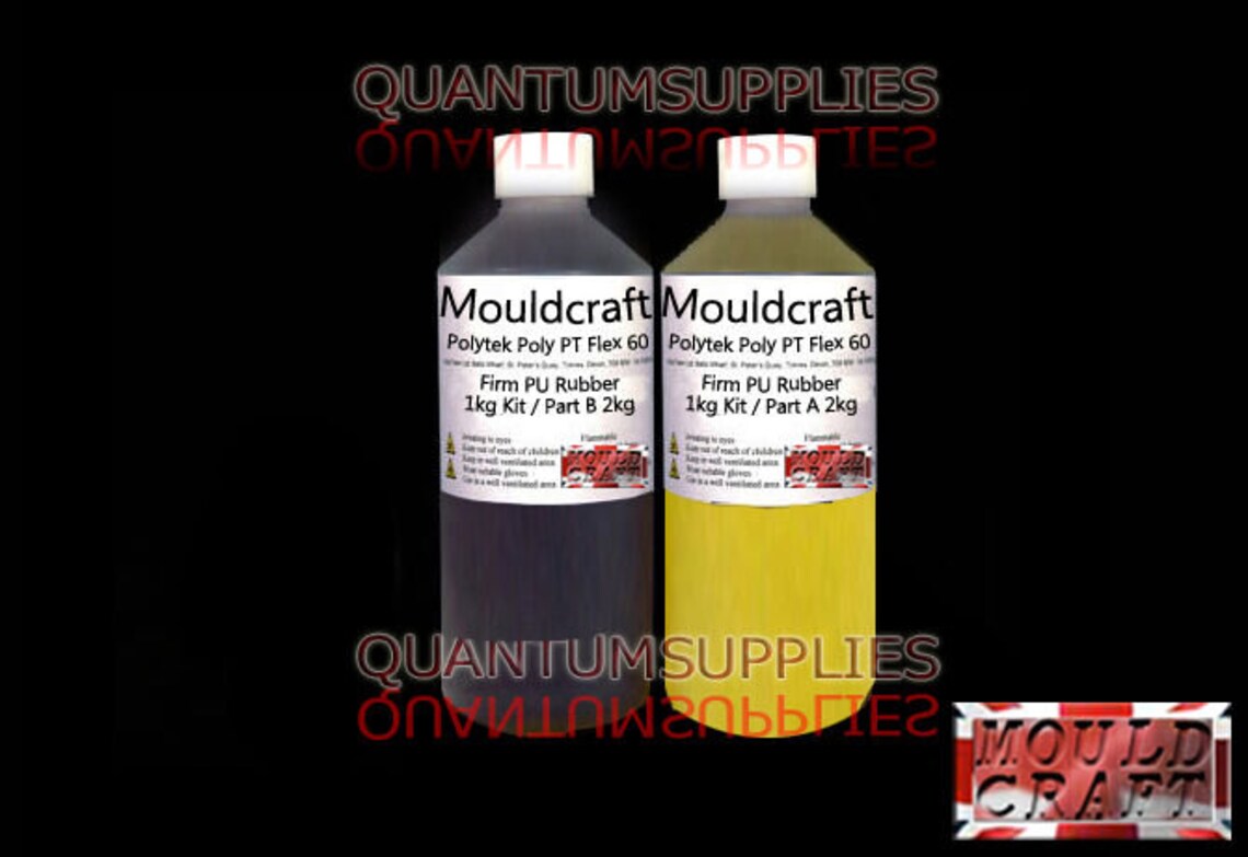 Polytek Poly Pt Flex 85 Fast Cure 2kg Shore A85 Polyurethane Casting