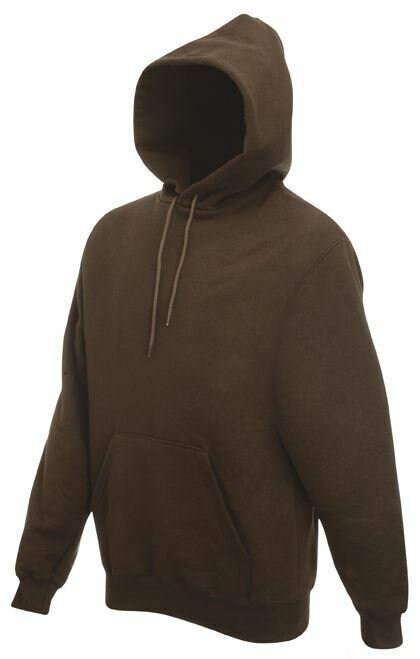 Fruit Of The Loom Men's Hooded Sweatshirt – Plain Blank Pullover Hoodie, 80/20 Cotton Polyester