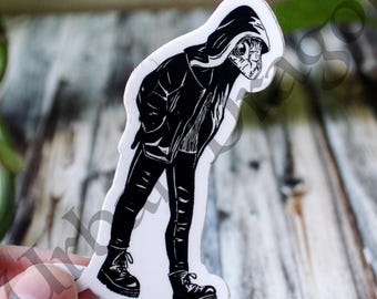 Lizard Person Vinyl Sticker