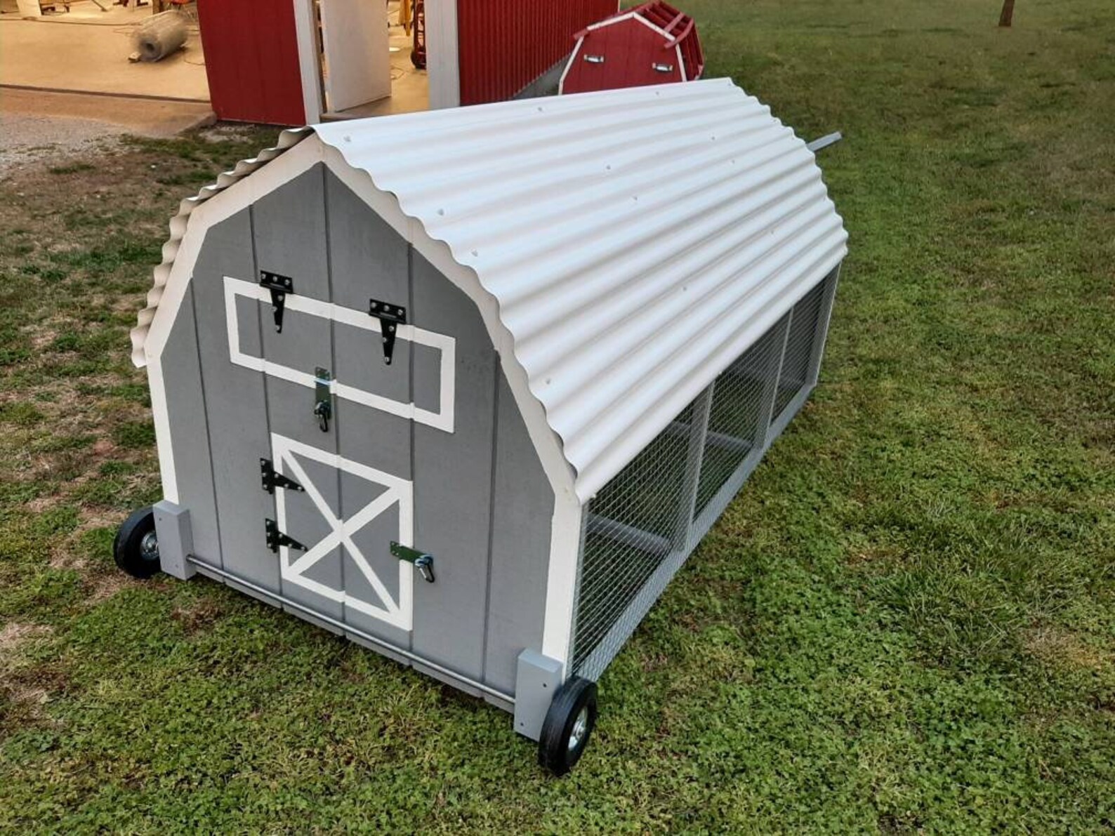 Mobile chicken coop Etsy
