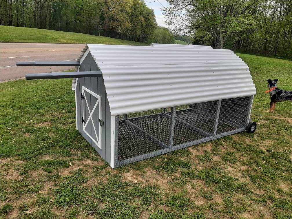 Mobile chicken coop Etsy