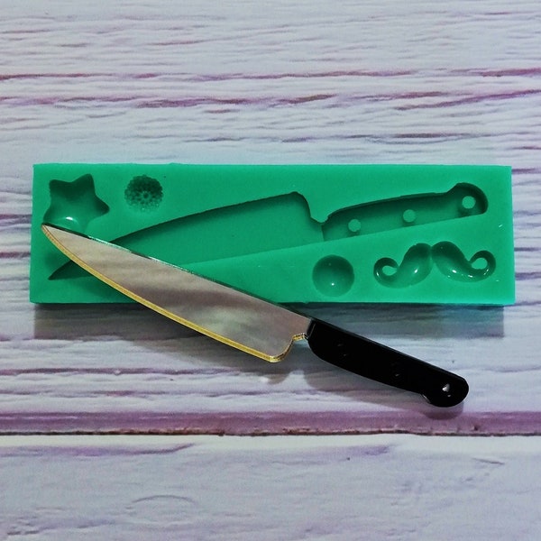 Knife Resin Molds Etsy