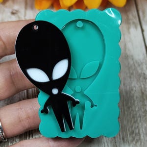 Stampo in silicone Alieno per creazioni in resina e fimo