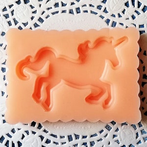 Große Kawaii-Einhorn-Silikonform für Harz- und Fimo-Kreationen