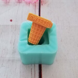 Ice Cream silicone mold for resin, plaster and polymer clay creations