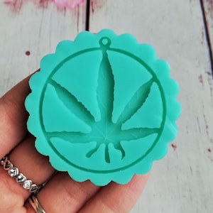 Leaf silicone mold for resin and polymer clay creations
