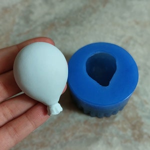 Balloon silicone mold 4x5 cm for resin, plaster, wax and polymer clay creations