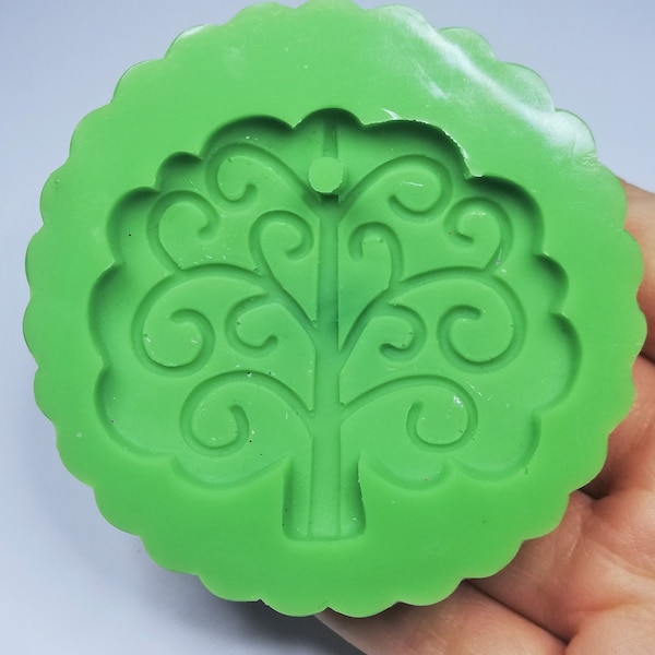 Stampo in silicone Albero della vita per creazioni in resina, fimo e gesso