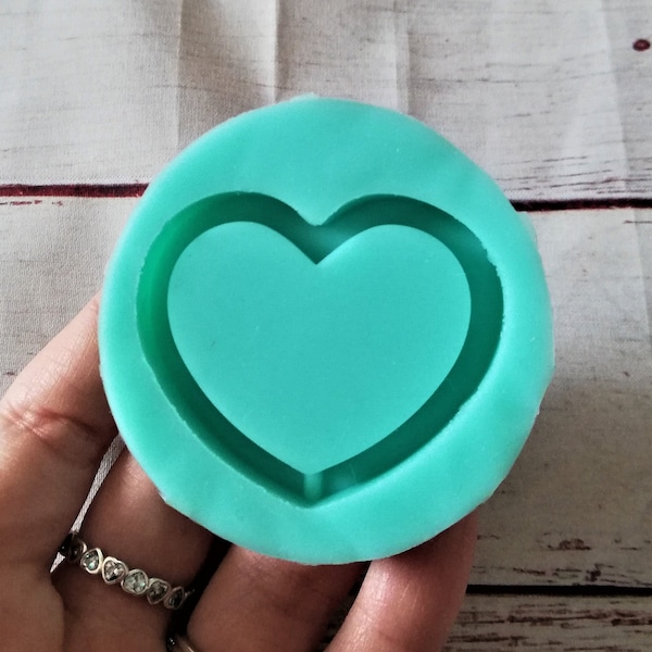 Stampo in silicone Shaker Cuore per creazioni in resina