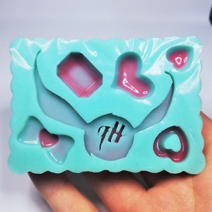Snitch silicone mold for resin and polymer clay creations