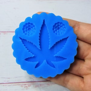 Leaf silicone mold for resin and polymer clay creations
