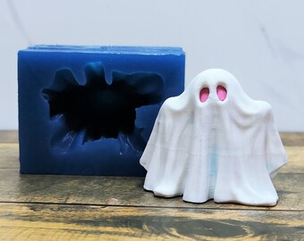 Ghost 3D silicone mold 5 cm for resin and polymer clay creations